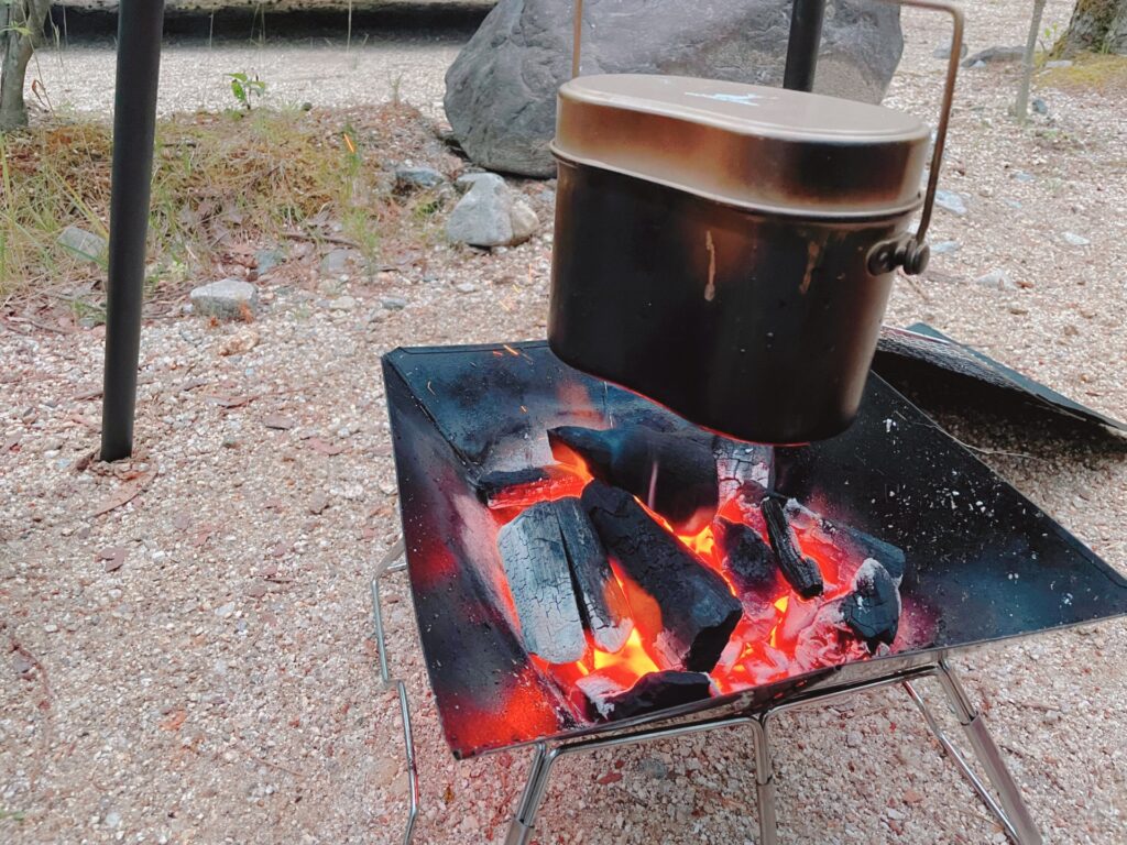 「直火炊飯法」で香ばしさアップ！